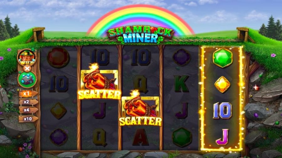 Shamrock Miner Bonus - partycasino