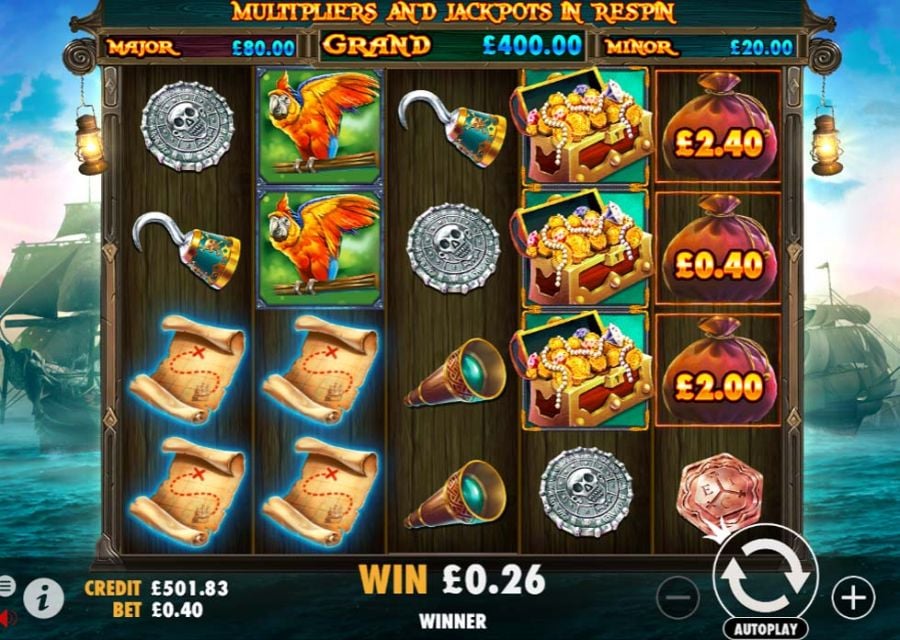 Pirate Gold Win - partycasino