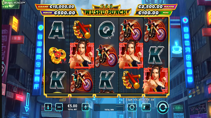 Wushu Slot - partycasino