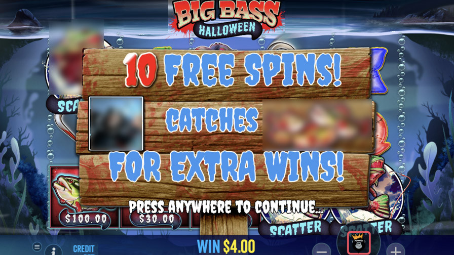 Big Bass Halloween Bonus - partycasino