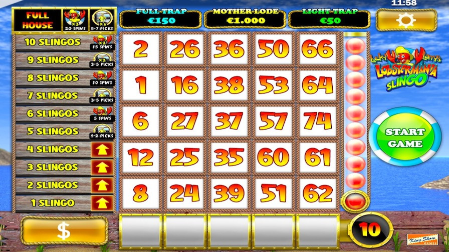 Slingo Lucky Larrys Lobstermania Slot En - partycasino
