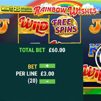 Rainbow Wishes Bet - partycasino
