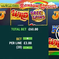 Rainbow Wishes Bet - partycasino
