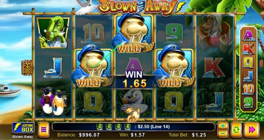 Blown Away Win - partycasino