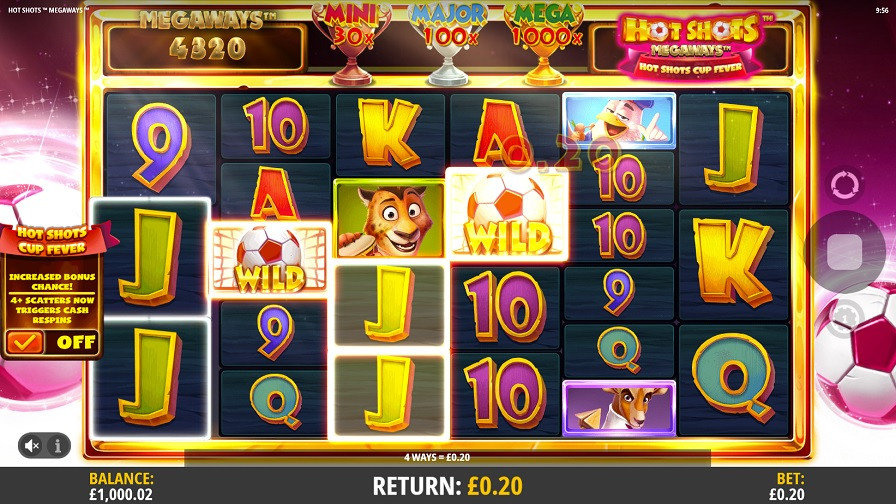 Hot Shots Megaways Bonus Eng - partycasino