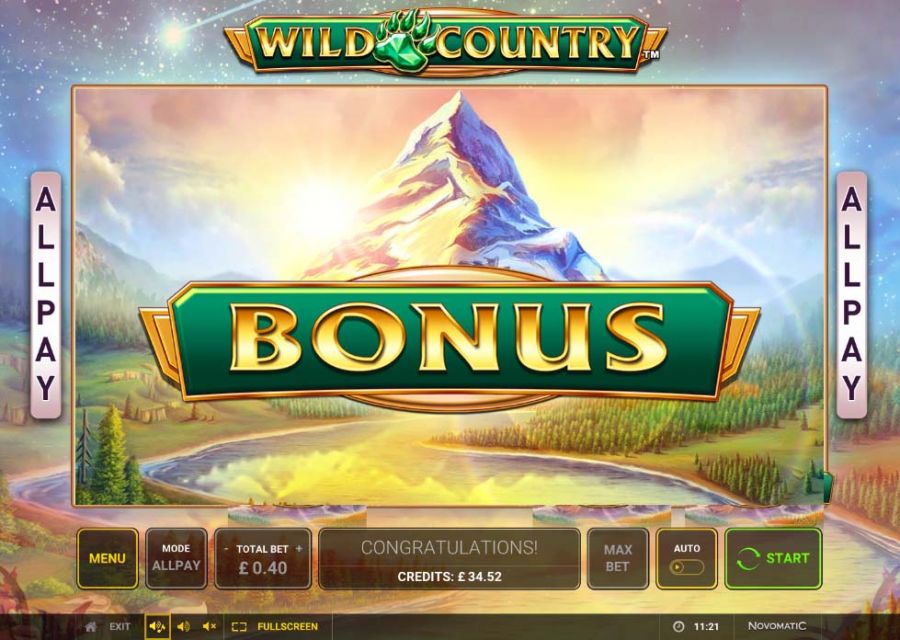 Wild Country Bonus - partycasino
