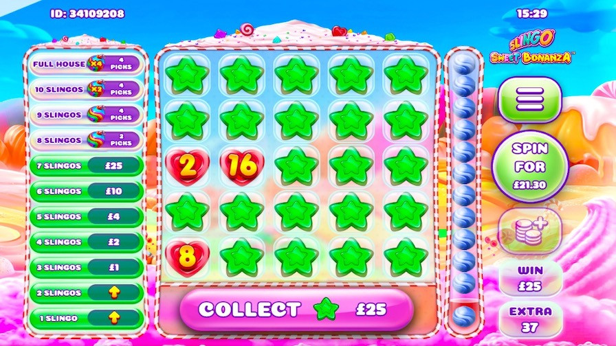 Slingo Sweet Bonanza Slot En - partycasino