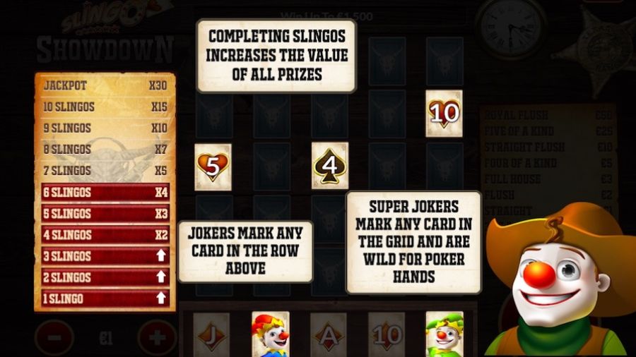 Slingo Showdown Feature Symbol - partycasino