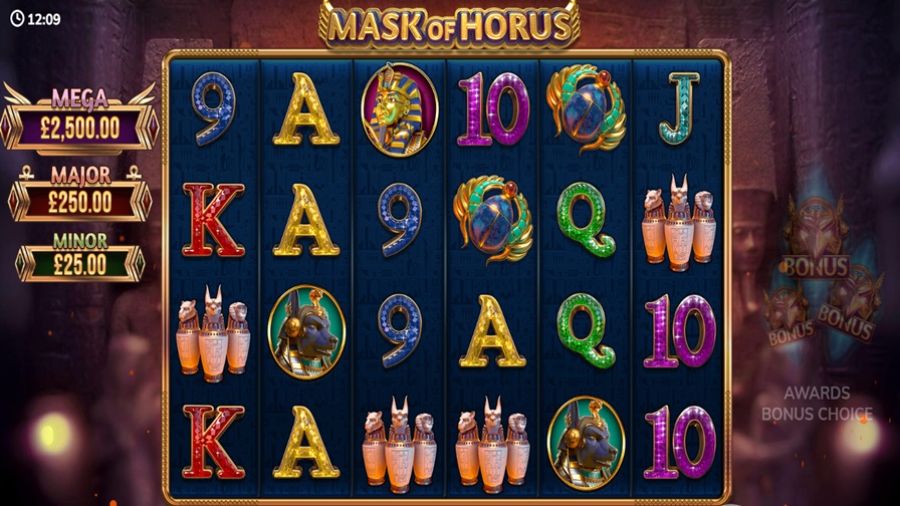 Mask Of Horus - partycasino