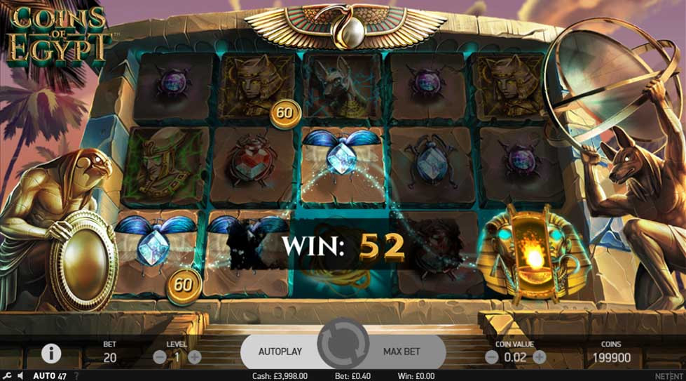 Coins Of Egypt Win - partycasino