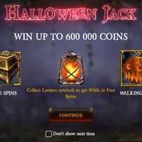 Halloween Jack Slot - partycasino