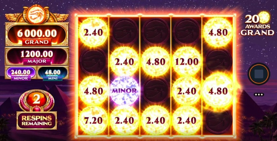 Links Of Ra Bonus Game - partycasino
