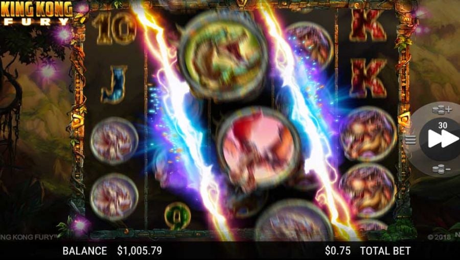 King Kong Fury Bonus - partycasino