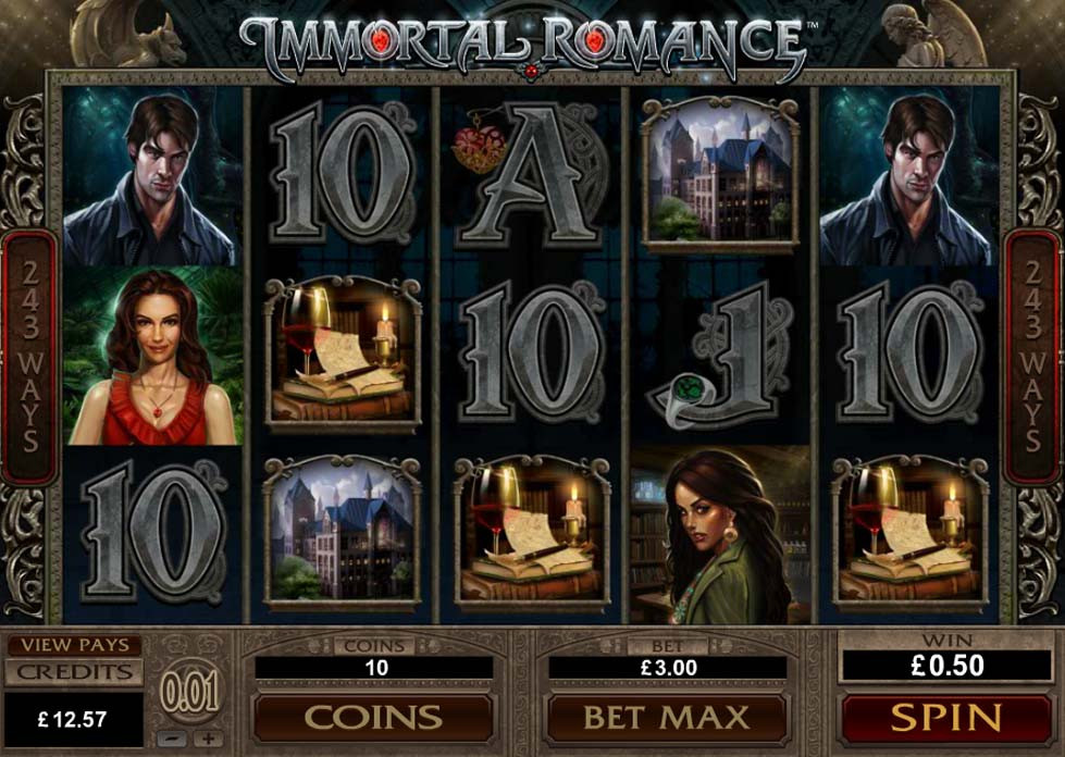 Immortal Romance Old School - partycasino