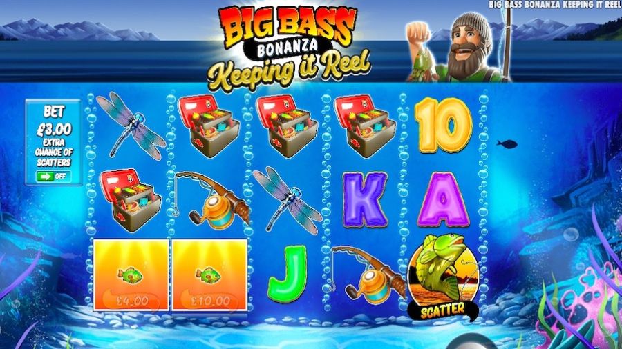 Big Bass Bonanza Keeping It Reel Bonus - partycasino