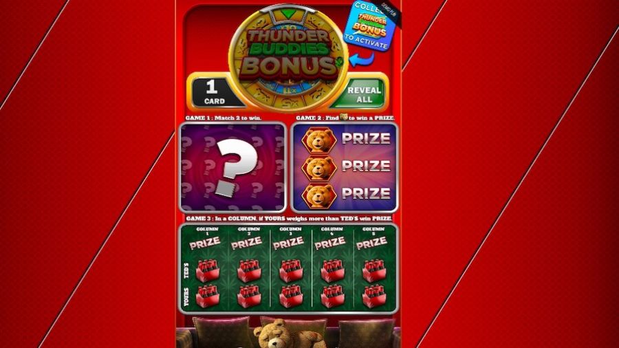 Ted Big Money Scratchcard En - partycasino