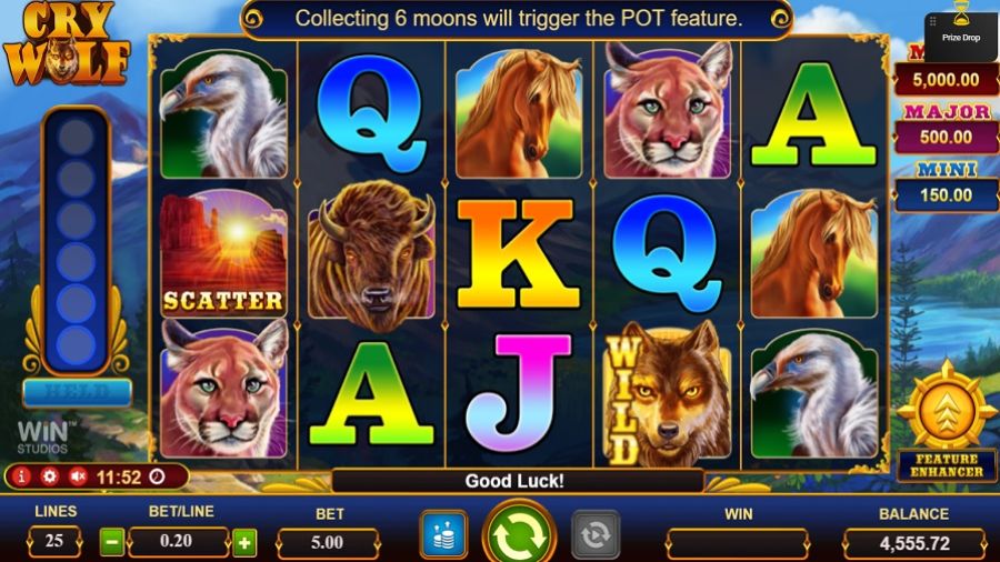 Cry Wolf Slot En - partycasino
