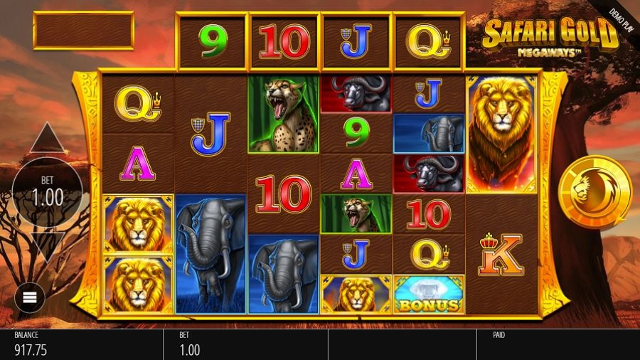 Safari Gold Megaways Slot Eng - partycasino