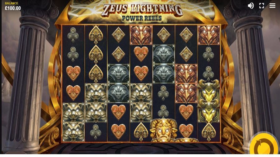 Zeus Lightning Power Reels Slot En - partycasino