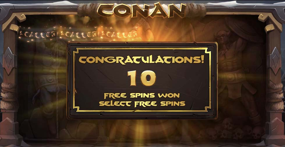 Conan Bonus - partycasino