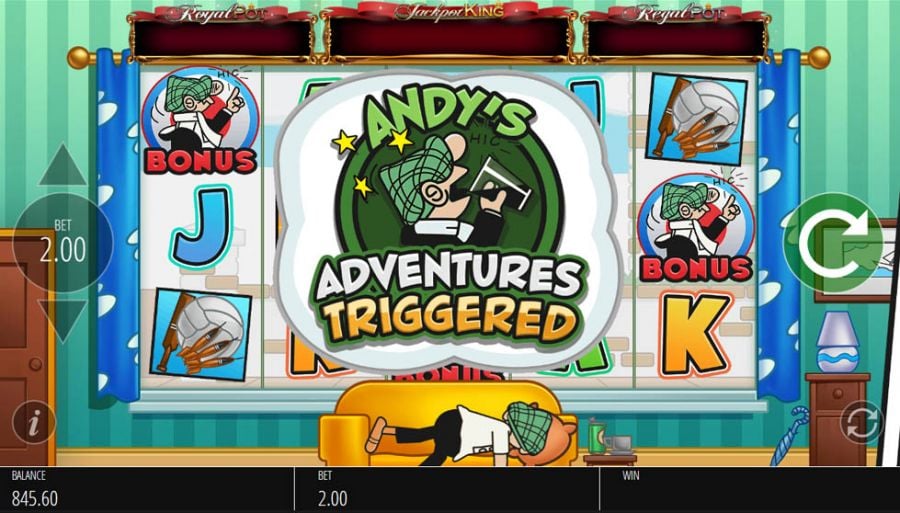 Andy Capp Bonus - partycasino