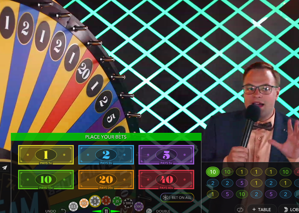 Dream Catcher Evolution Gaming - partycasino