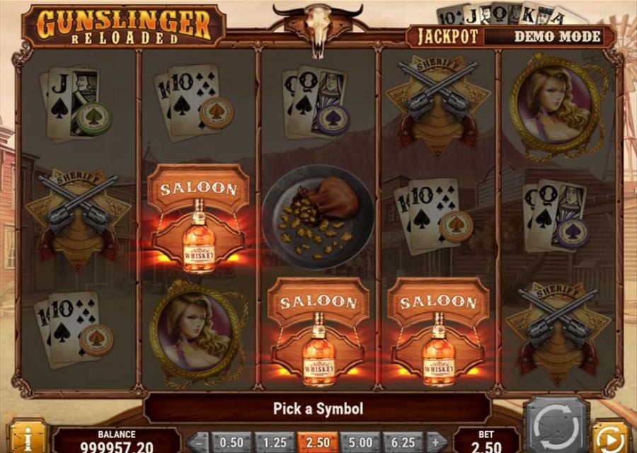 Gun Slinger Bonus - partycasino