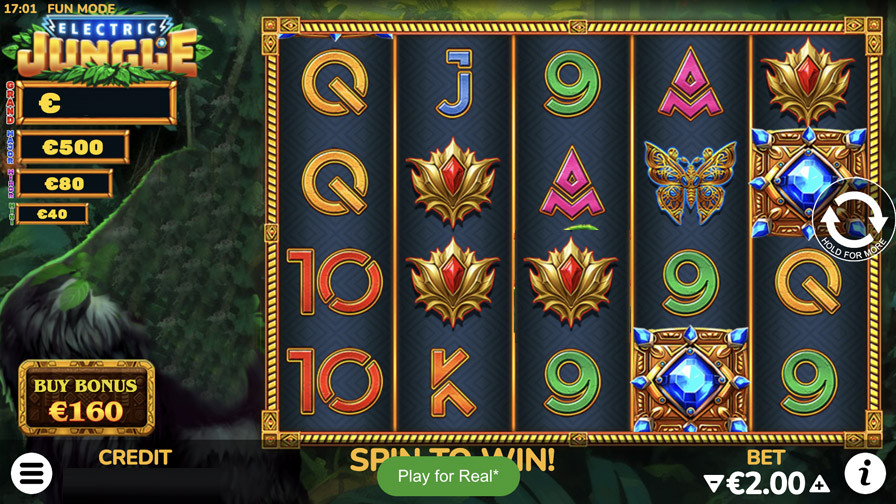 Electric Jungle Slot - partycasino