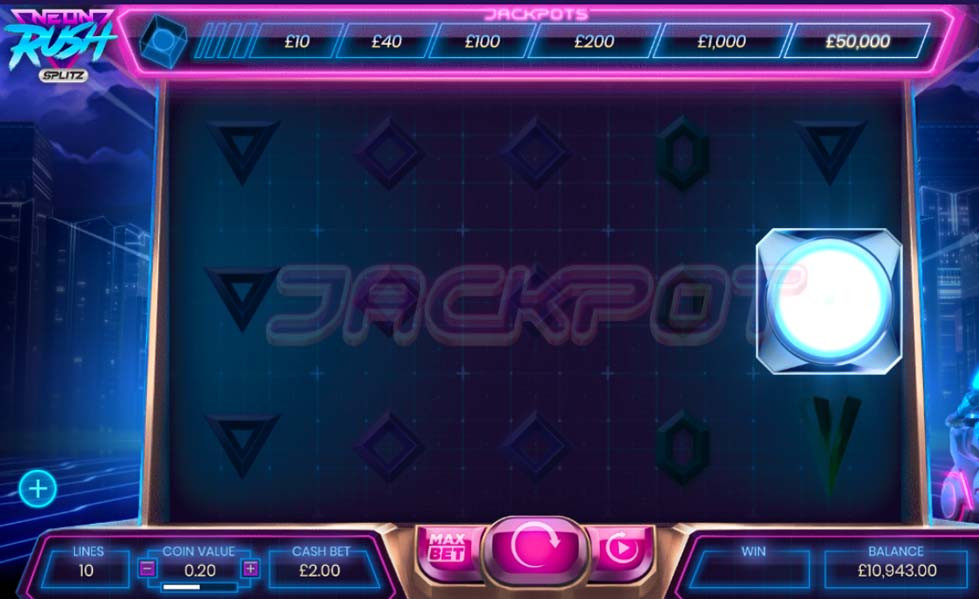 Neon Rush Bonus - partycasino