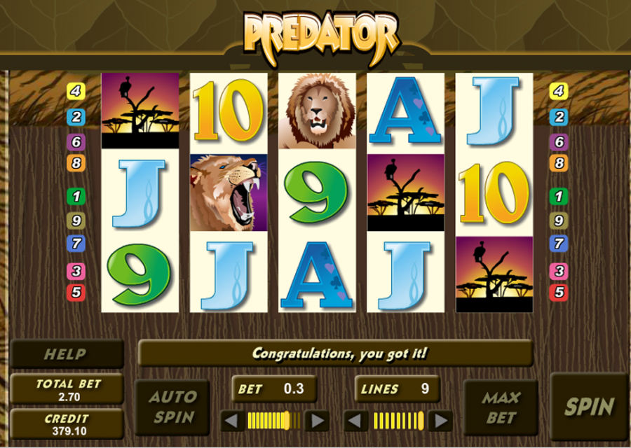 Predator Bonus - partycasino