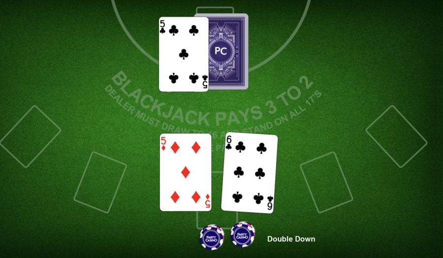 Blackjack Hard Hands - partycasino