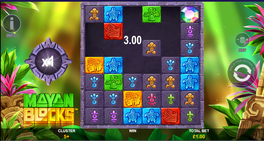 Mayan Blocks Bonus - partycasino
