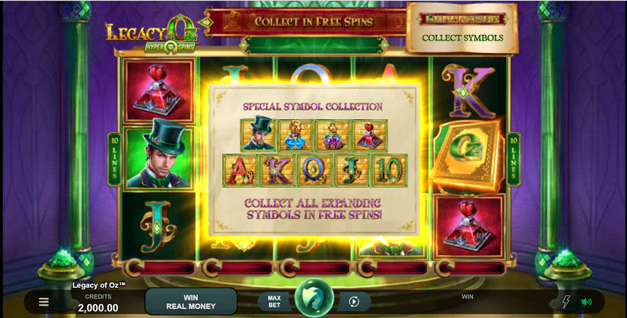 Legacy Of Oz Slot - partycasino