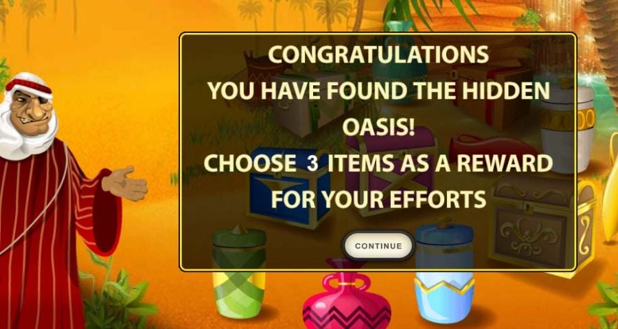 Dessert Treasure Win Bonus 2 - partycasino