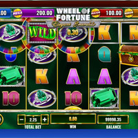 Wheel Of Fortune Elegant Emeralds Bonus - partycasino