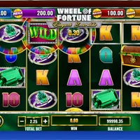 Wheel Of Fortune Elegant Emeralds Bonus - partycasino