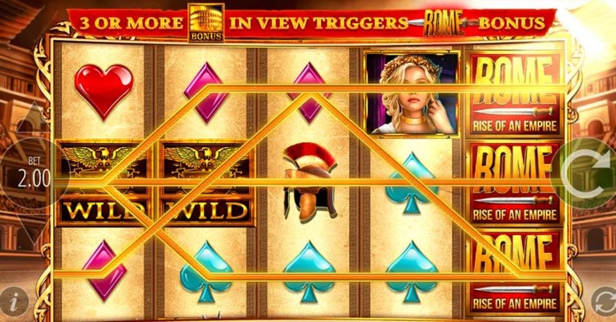 Rome Rise Of An Empire Win - partycasino