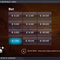Buffalo Toro Bet - partycasino