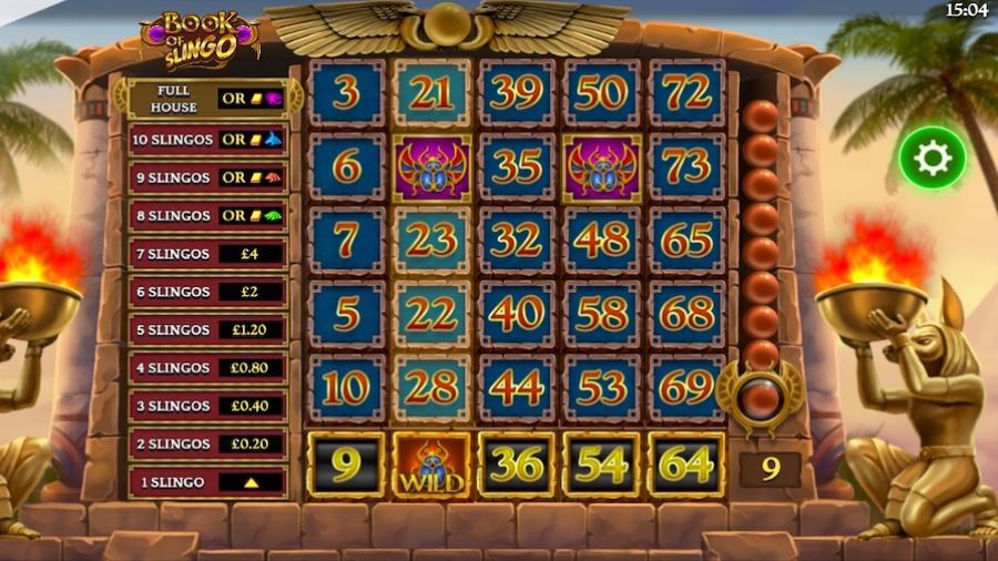 Book Of Slingo Slot En - partycasino