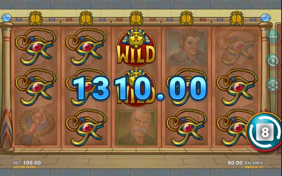 Temple Of Tut Win - partycasino