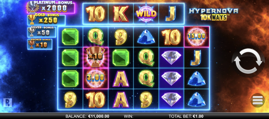 Hypernova 10k Ways Main - partycasino