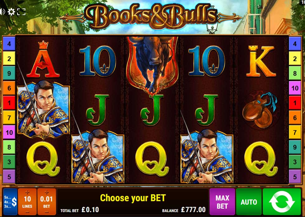 Books And Bulls - partycasino