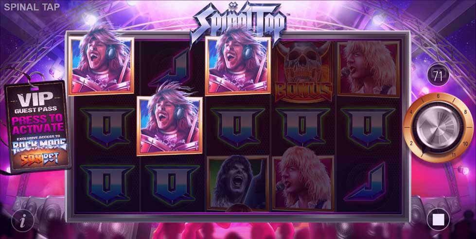 Spinal Tap Wilds - partycasino