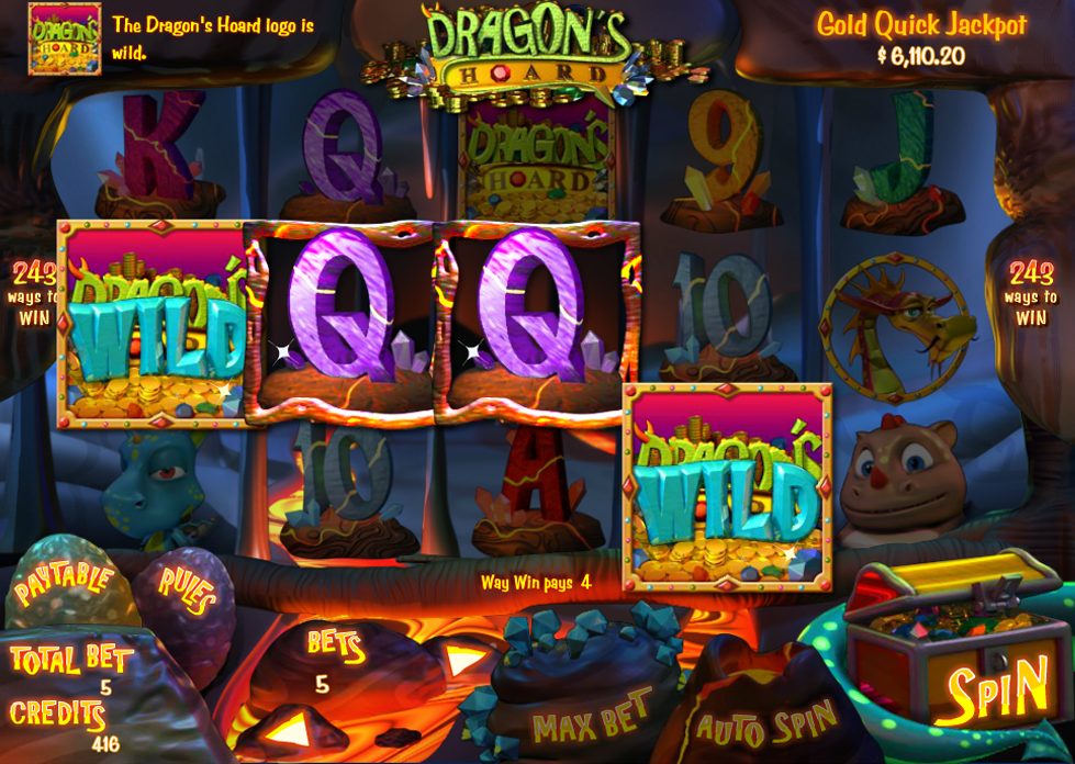 Dragons Hoard Wild - partycasino