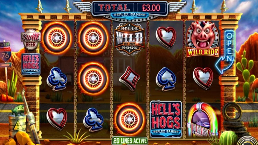 Hells Hogs Bonus Amended - partycasino