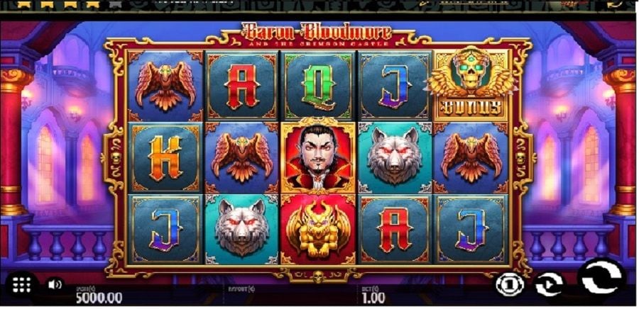 Baron And Bloodmore And The Crisom Castle Main - partycasino