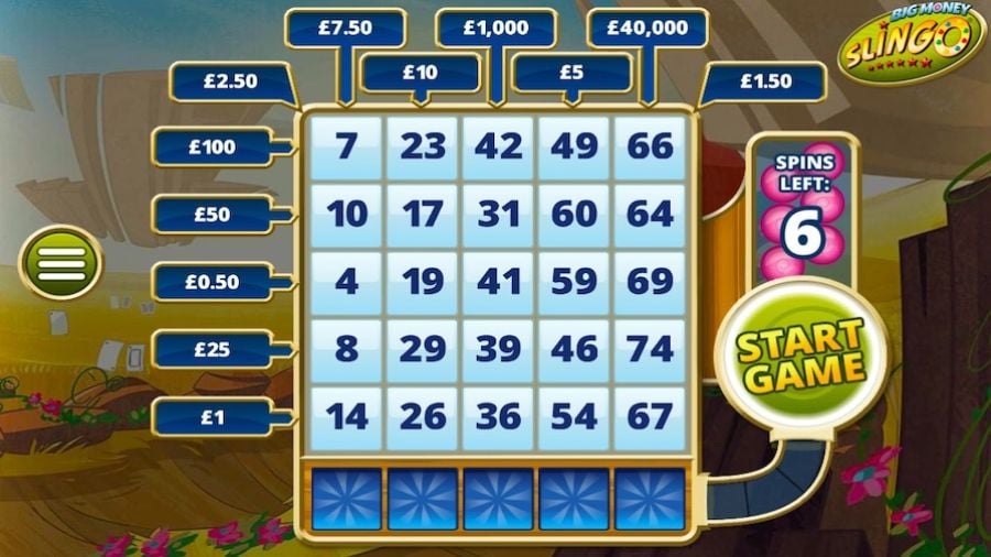 Slingo Big Money Slot En - partycasino