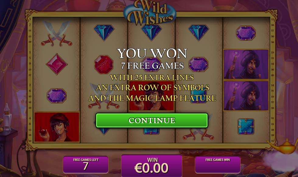 Wild Wishes Bonus - partycasino