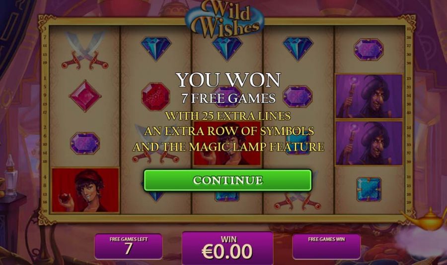 Wild Wishes Bonus - partycasino