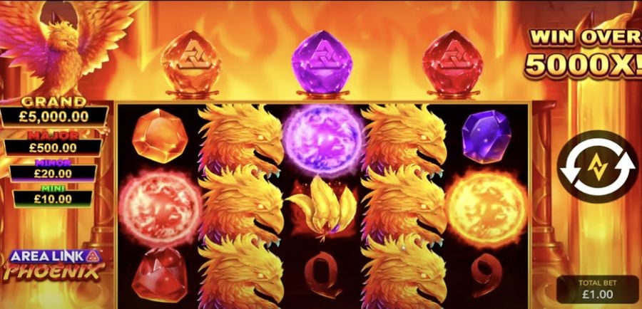 Area Link Phoenix Slot Eng - partycasino